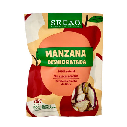 Manzana deshidratada 20g