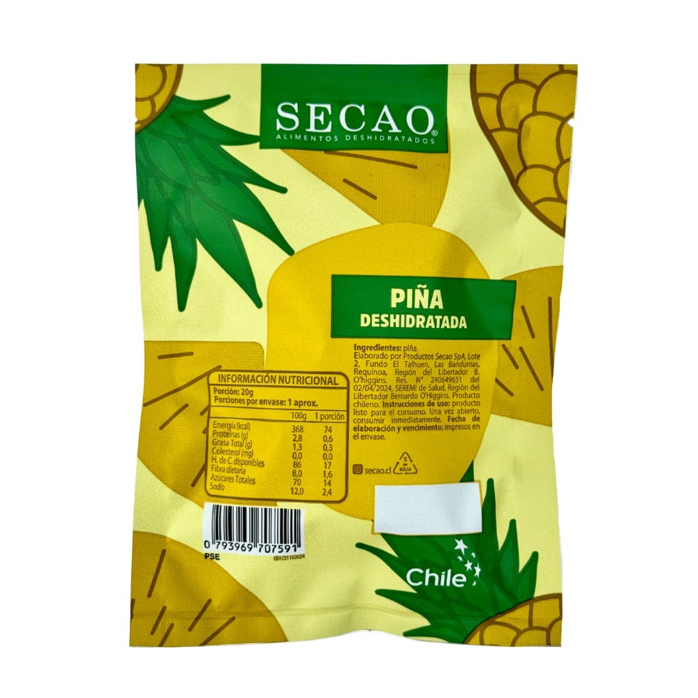 Piña deshidratada 20g